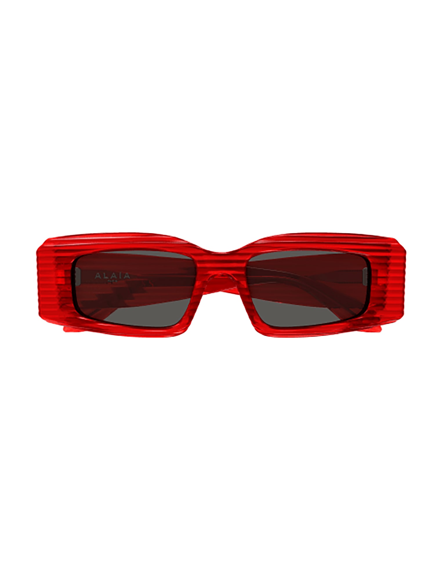 Alaïa Aa0078s Sunglasses In Red
