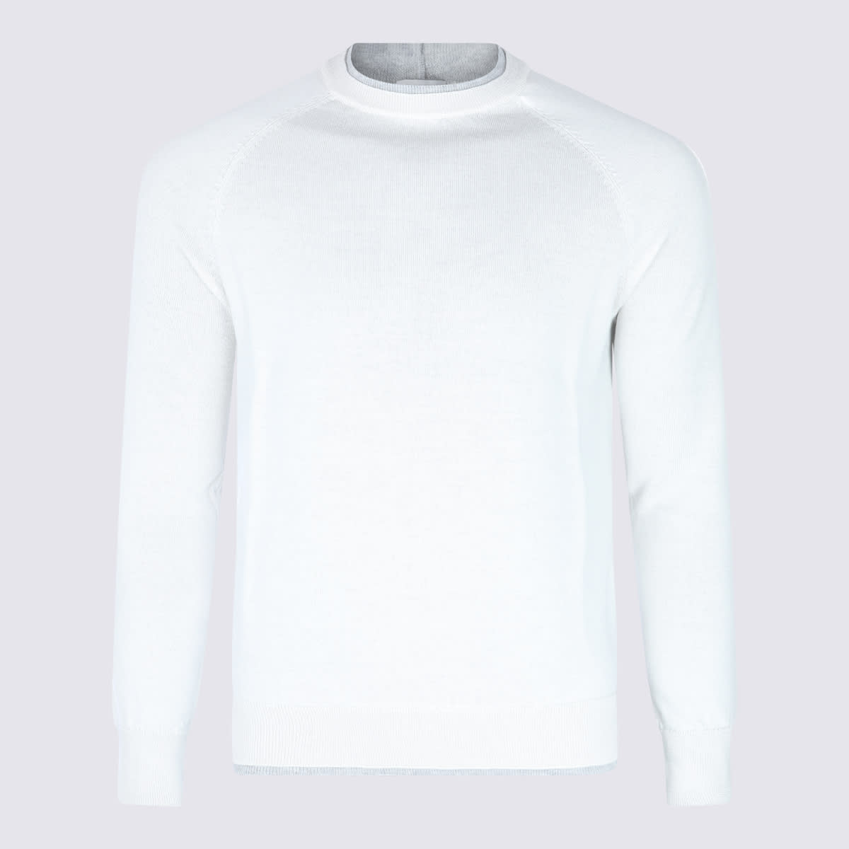 White Wool Knitwear