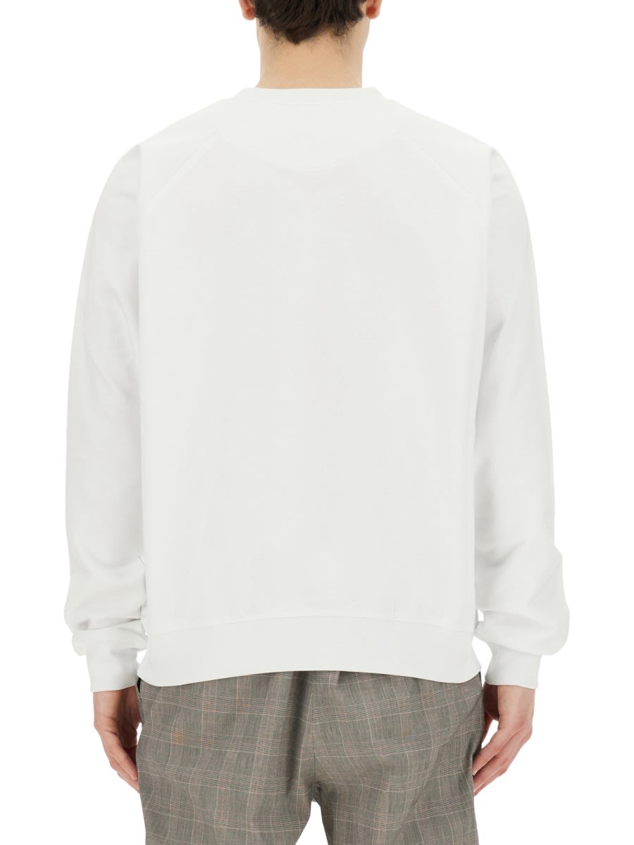 Shop Vivienne Westwood Sweatshirt With Logo In White