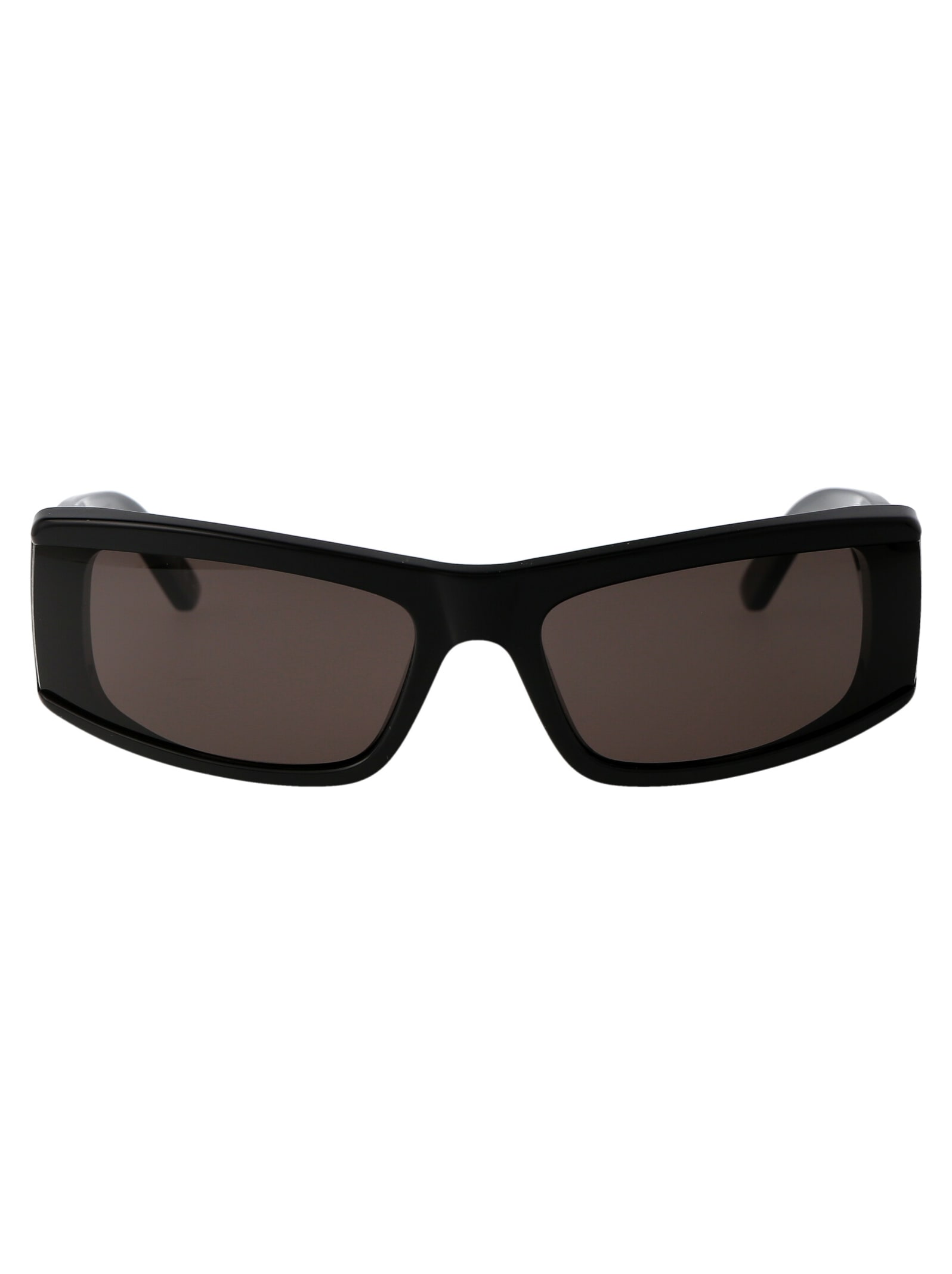 Shop Balenciaga Bb0301s Sunglasses In 001 Black Black Grey