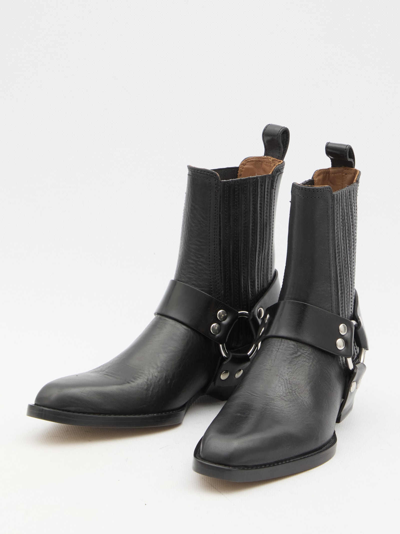 Shop Paris Texas Helena Ankle Boots In Black