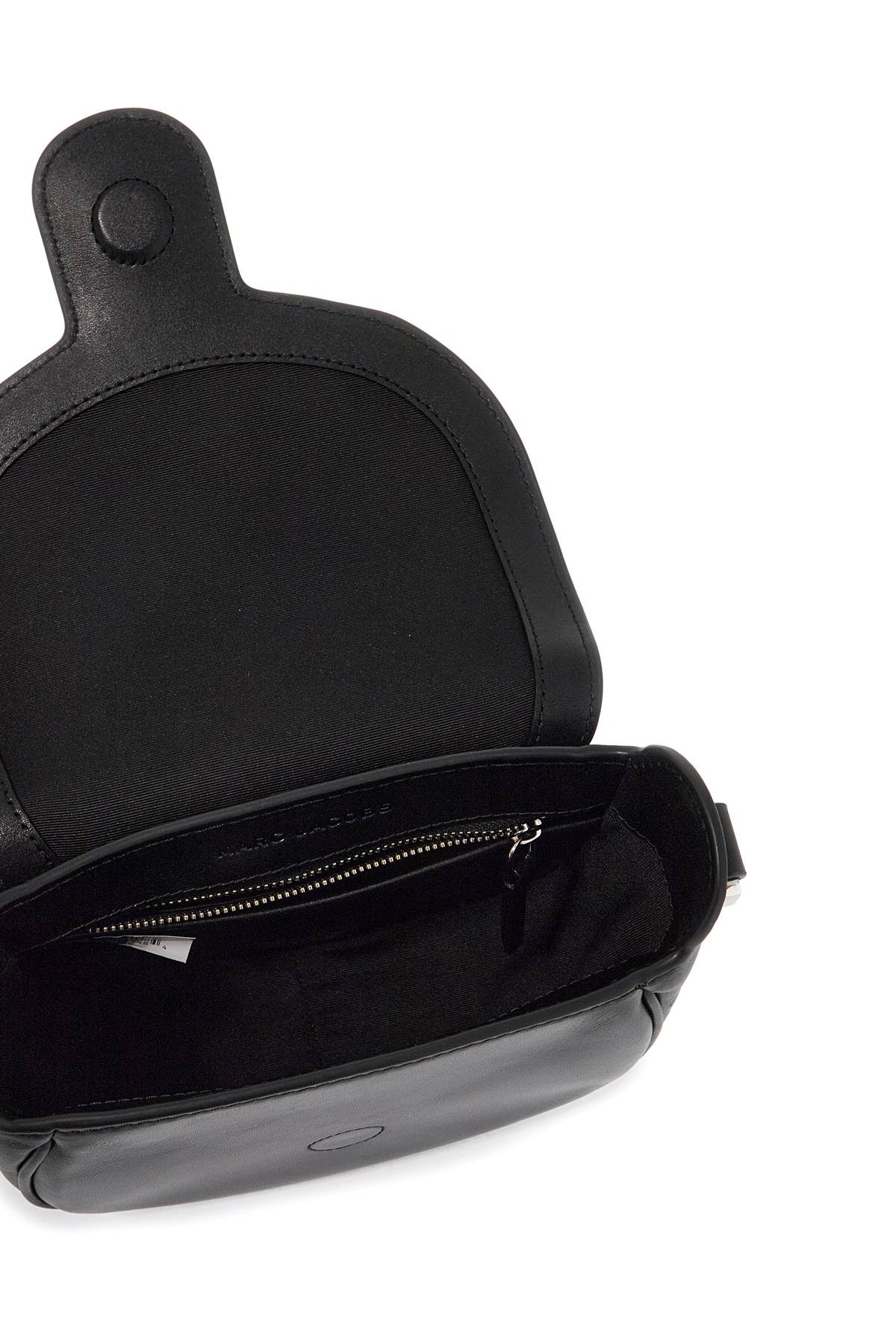 Shop Marc Jacobs The Covered J Marc Saddle Bag In Black (black)