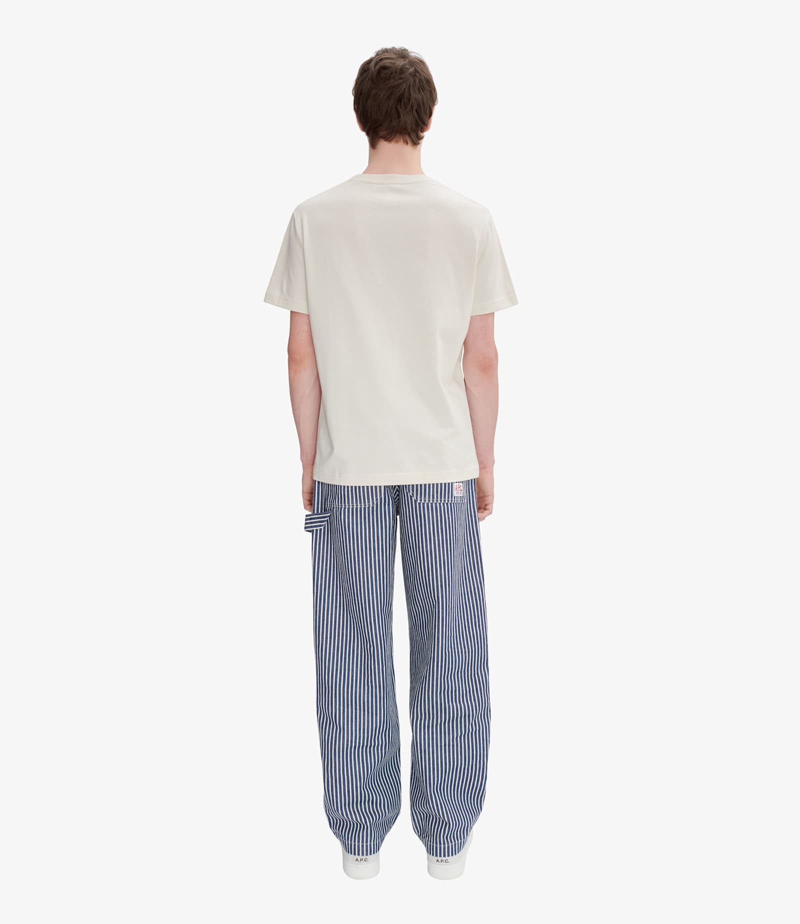 Apc T-shirt Lenny In Aae Mastic