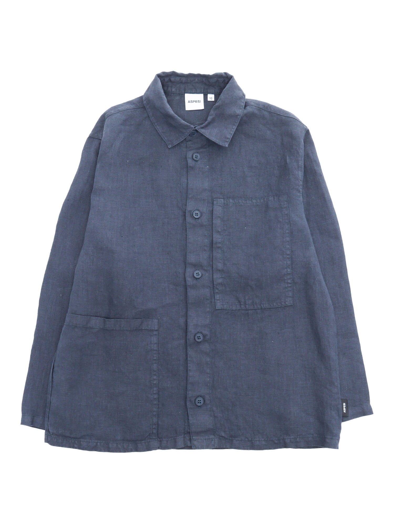 Aspesi Overshirt In Blue