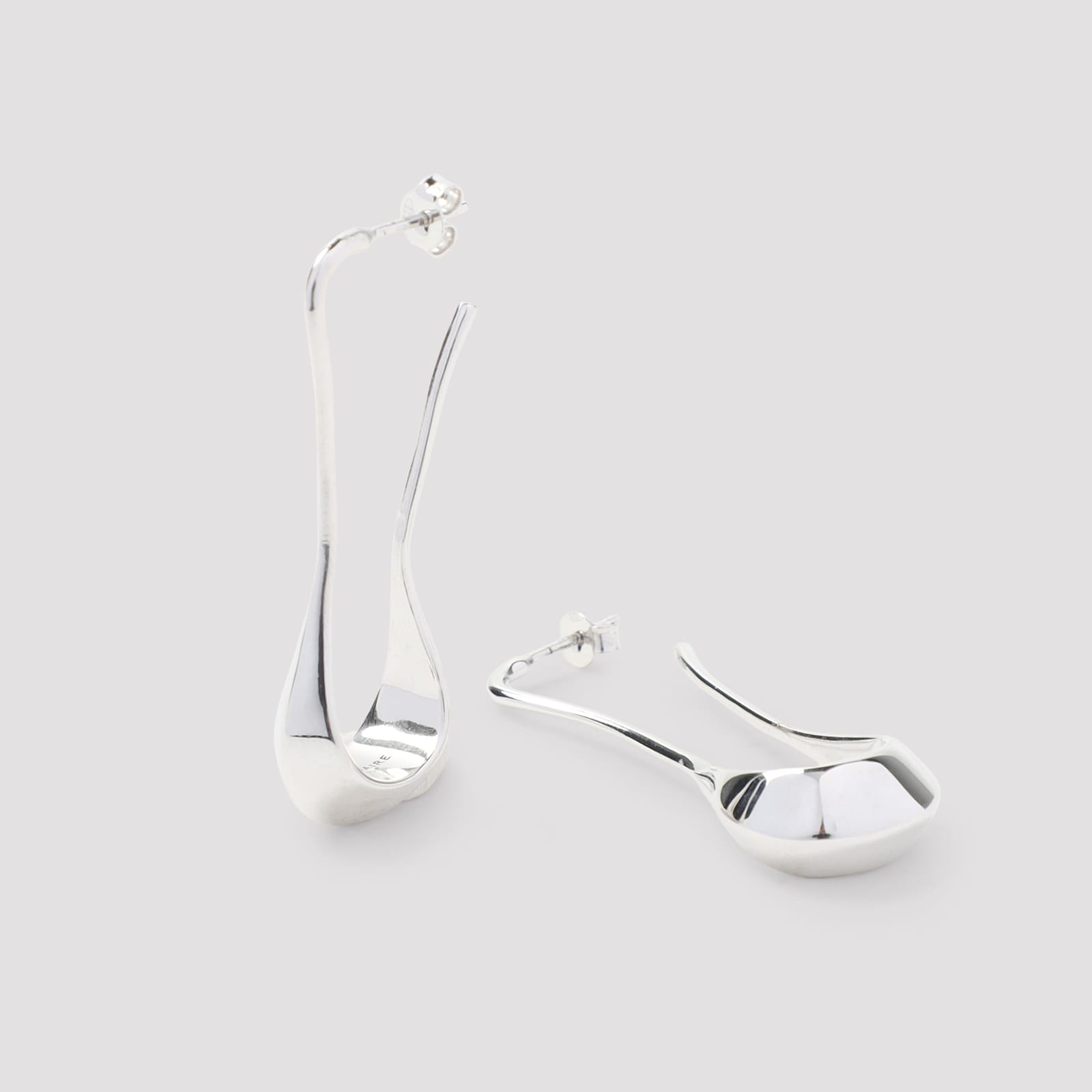 Lemaire Short Drop Earrings In Metallic