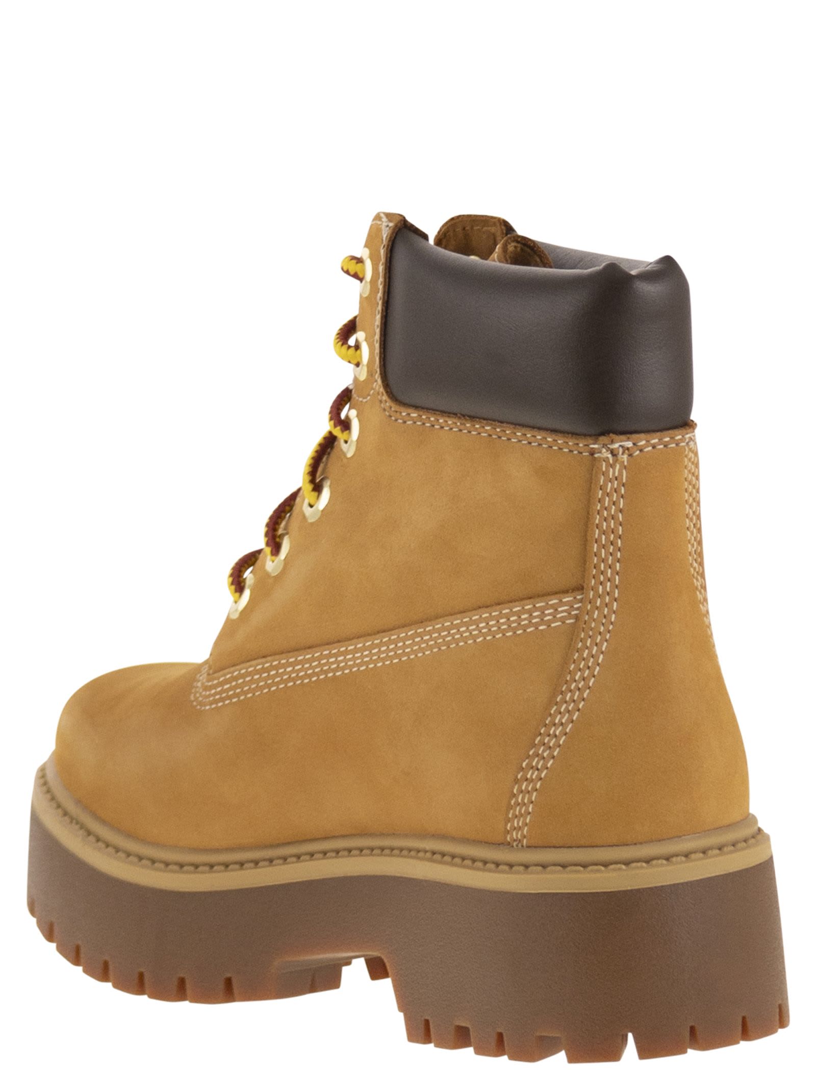 Timberland Stone Street - Waterproof Platform Boot In Yellow