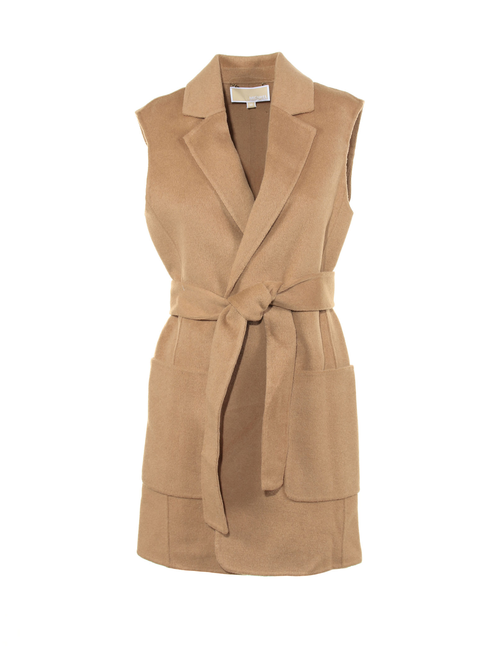 Michael Kors Blazer Vest With Belt