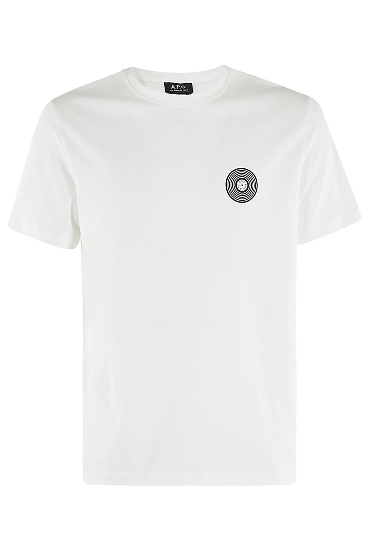 Shop Apc T Shirt Madison In Aab White