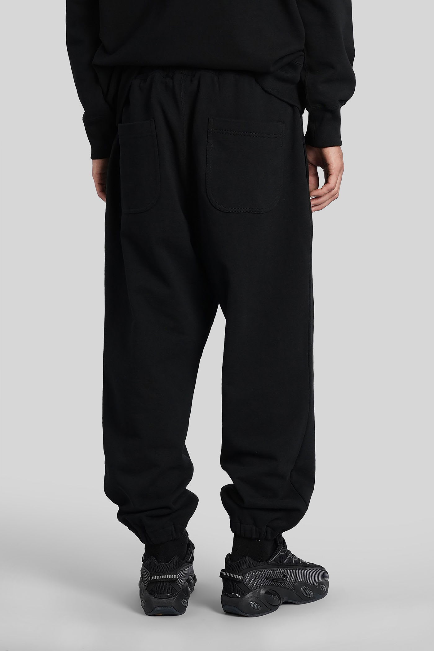 Comme Des Garçons Homme Deux Logo-print Track Pants In Black