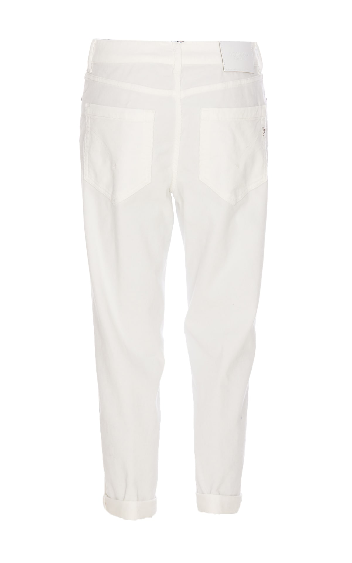 Shop Dondup Koons Gioiello Jeans In Panna