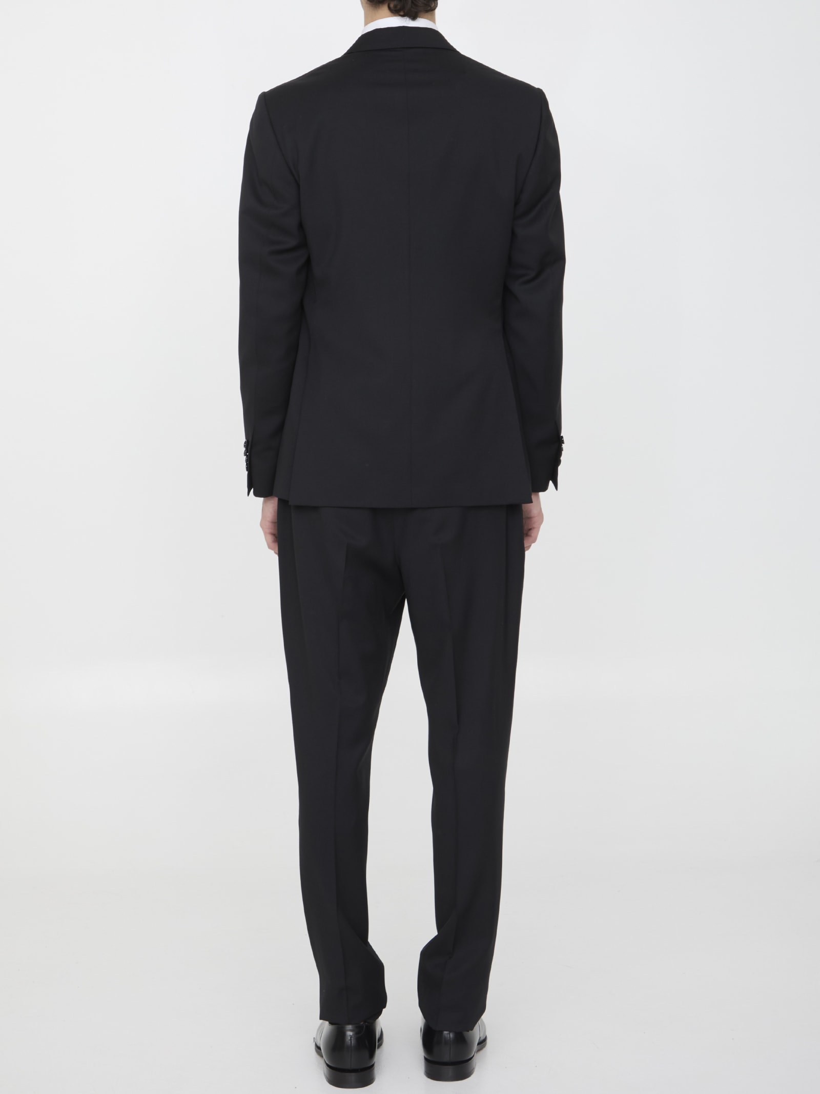 Shop Lardini Two-piece Suit In Black