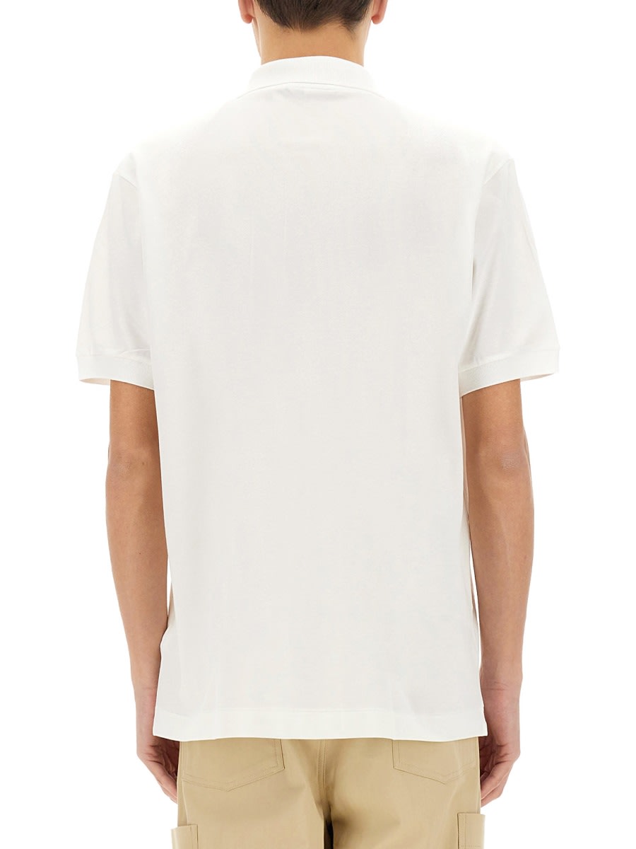 Lacoste Original L.12.12 Short-sleeved Polo Shirt In White