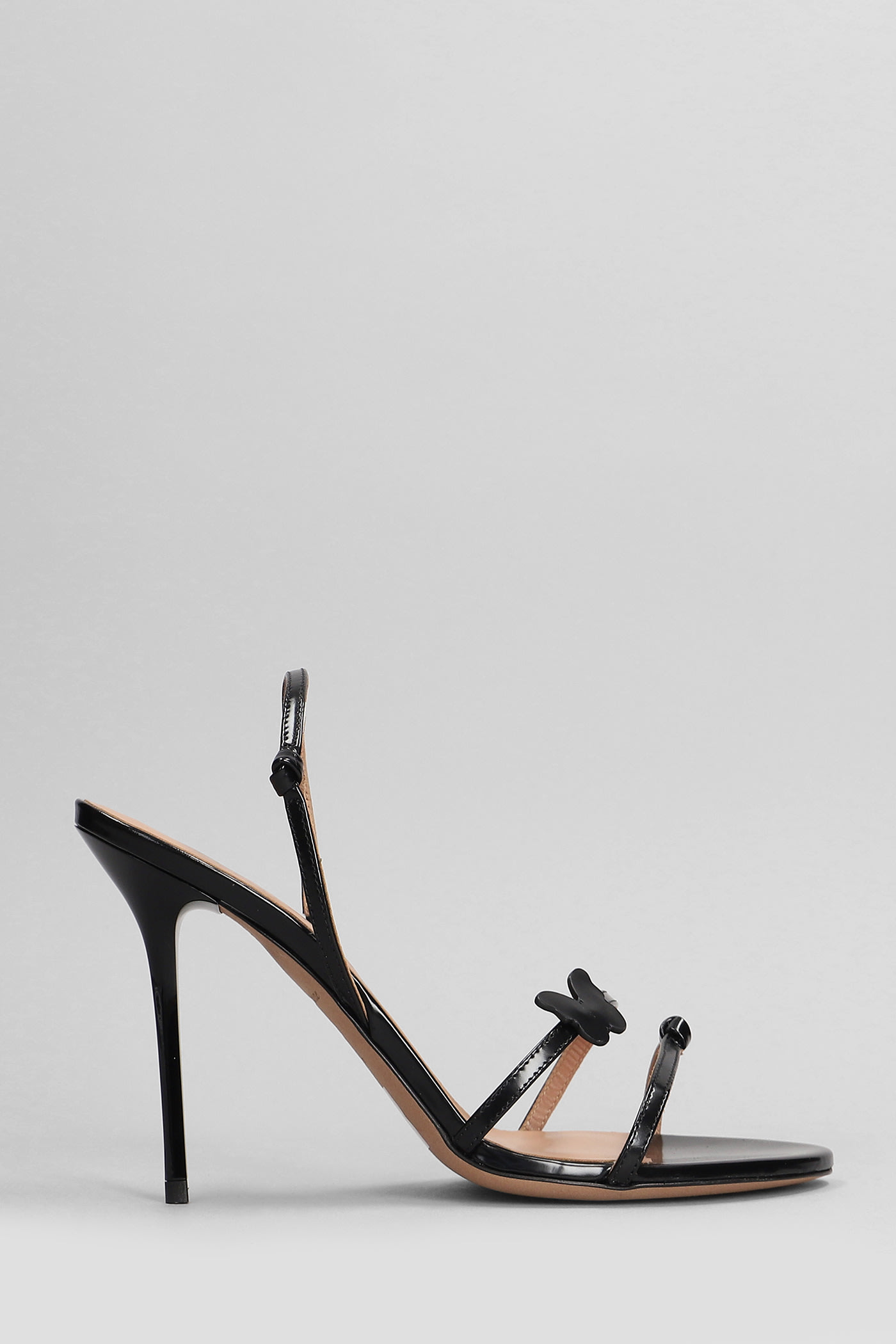 Aura Sandals In Black Leather