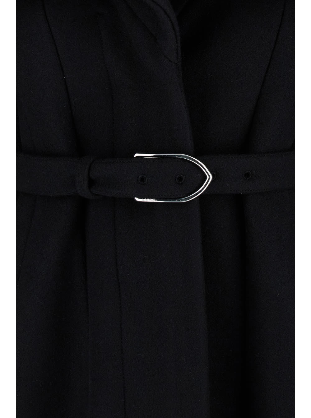 Shop Jacquemus Le Manteau Caruso In Black