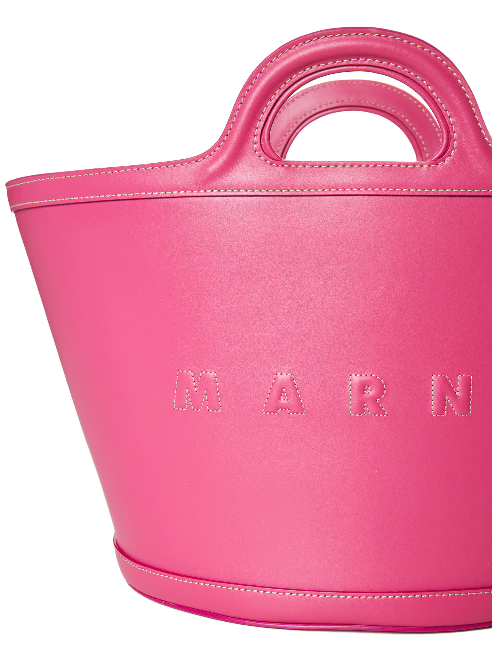 Shop Marni Tote In Light Orchid
