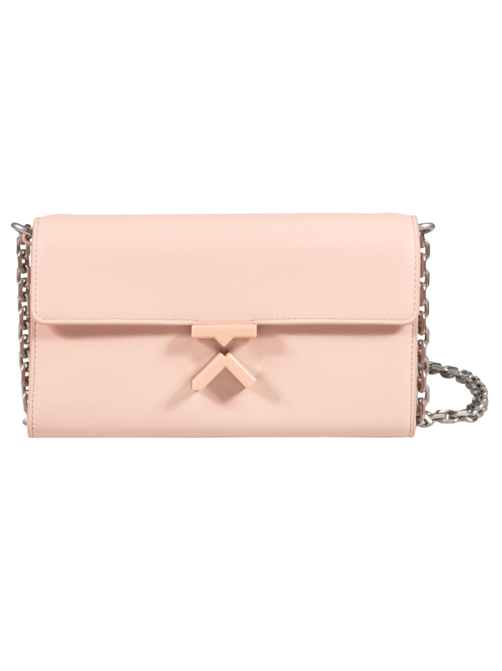 Kenzo Chain Strap Shoulder Bag In Pink