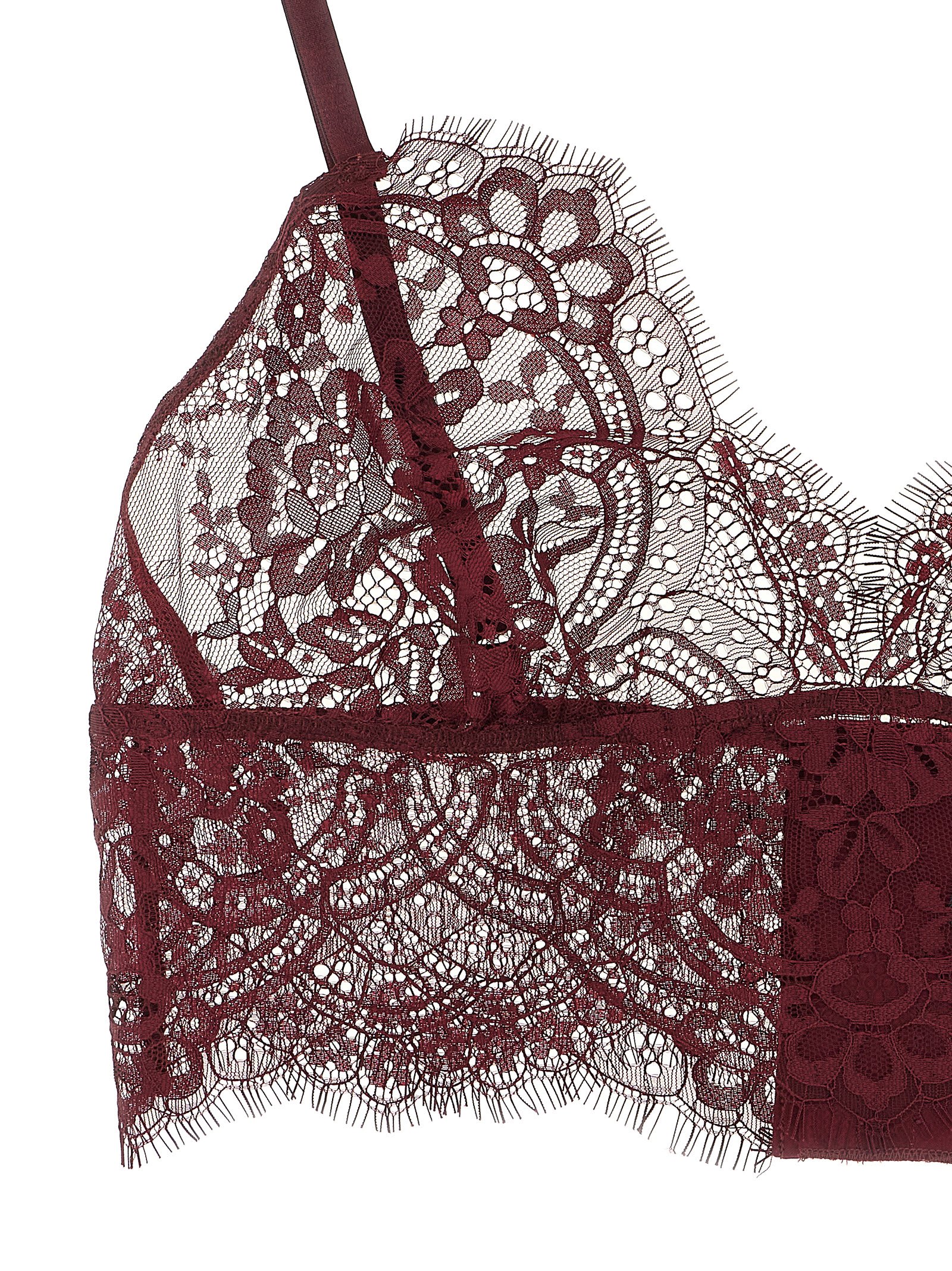 L'agence Aislin Bra In Burgundy