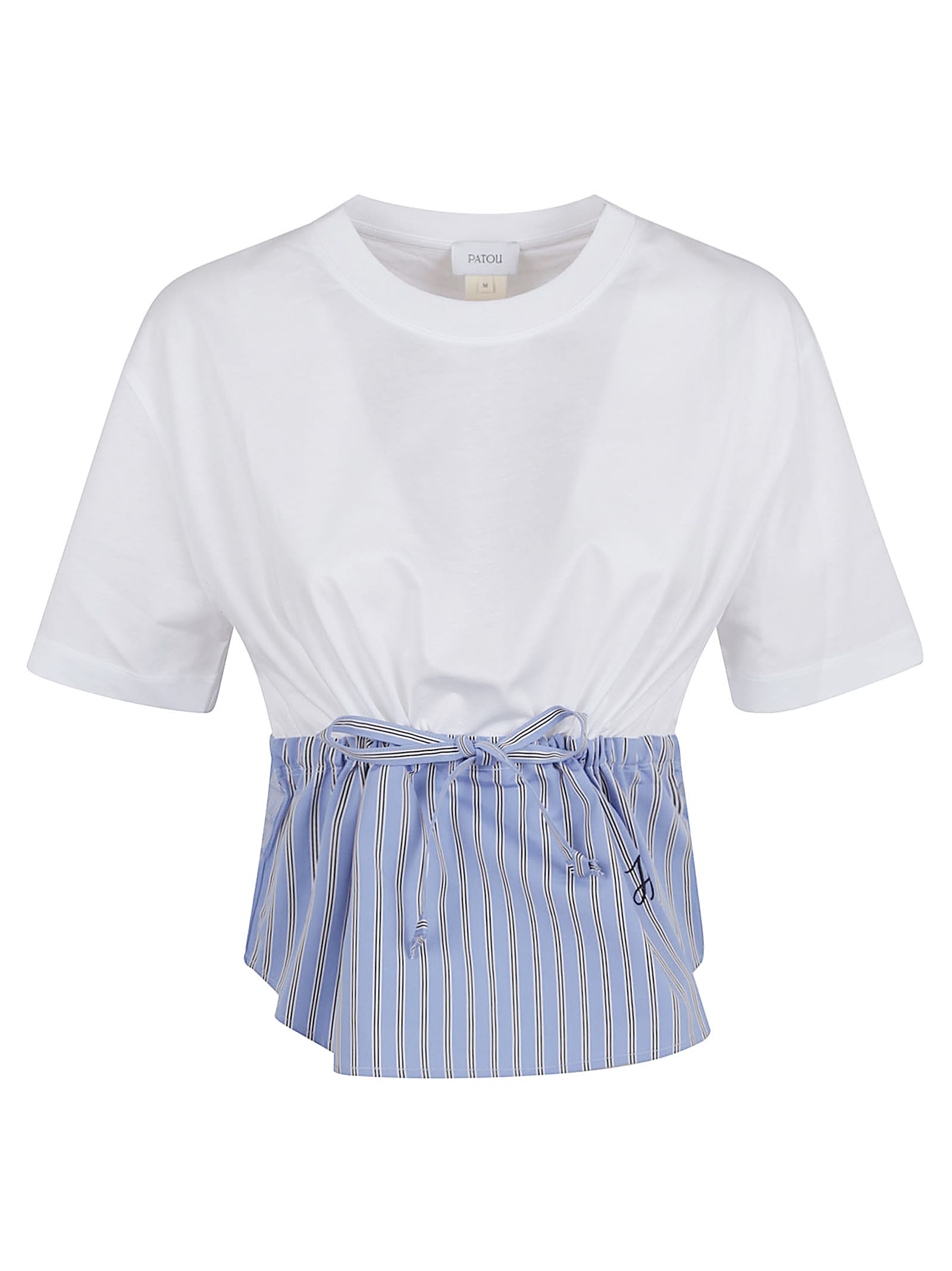 Patou Mix Poplin Tshirt