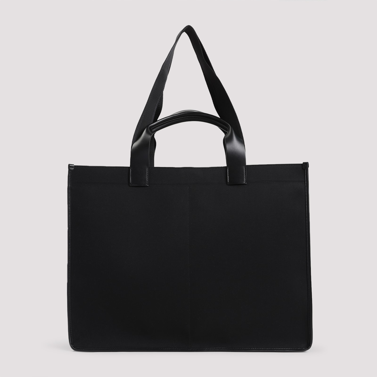 Maison Margiela Cabas Large Shopping Bag In Black Black