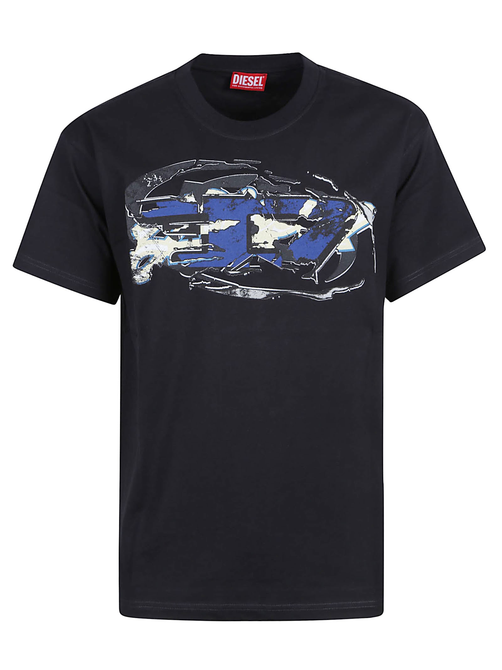 Diesel T-norm T11 T-shirt In Black