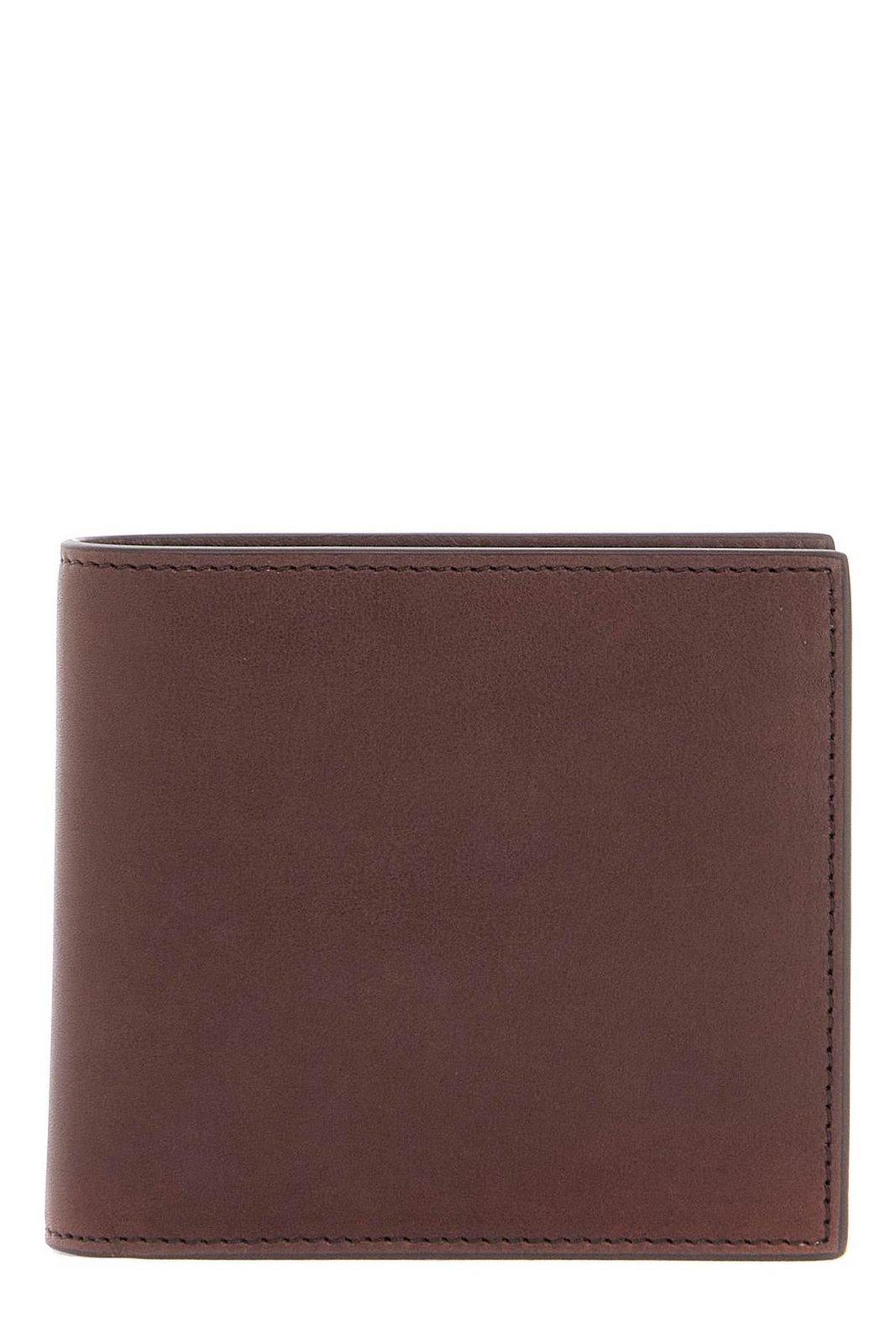 Thom Browne Brown Soft Calf Leather Billfold Wallet In Leather