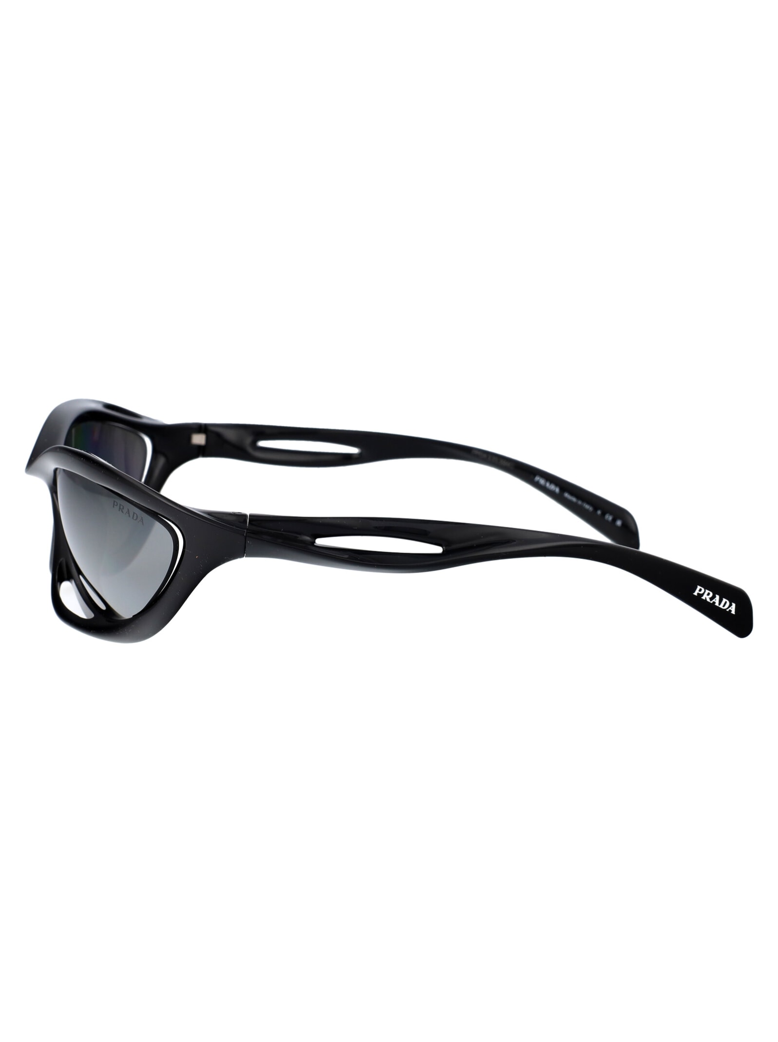 Shop Prada 0pr A26s Sunglasses In 1ab60g Black