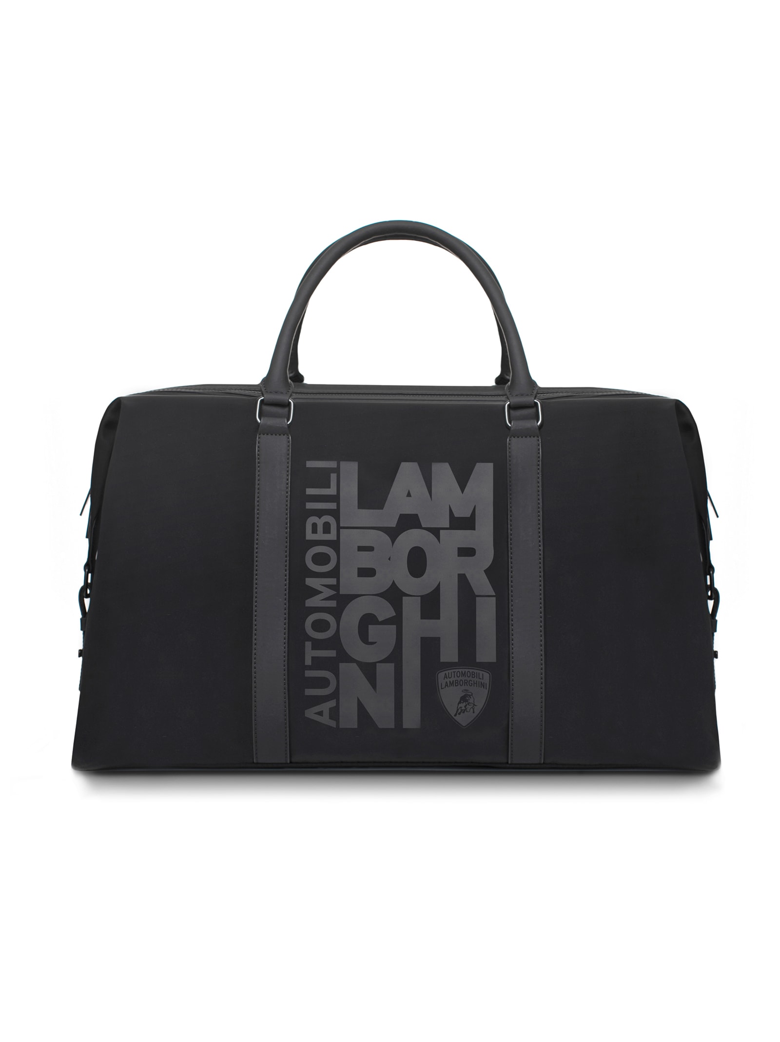 Automobili Lamborghini Weekender Bag With Destructured Logo