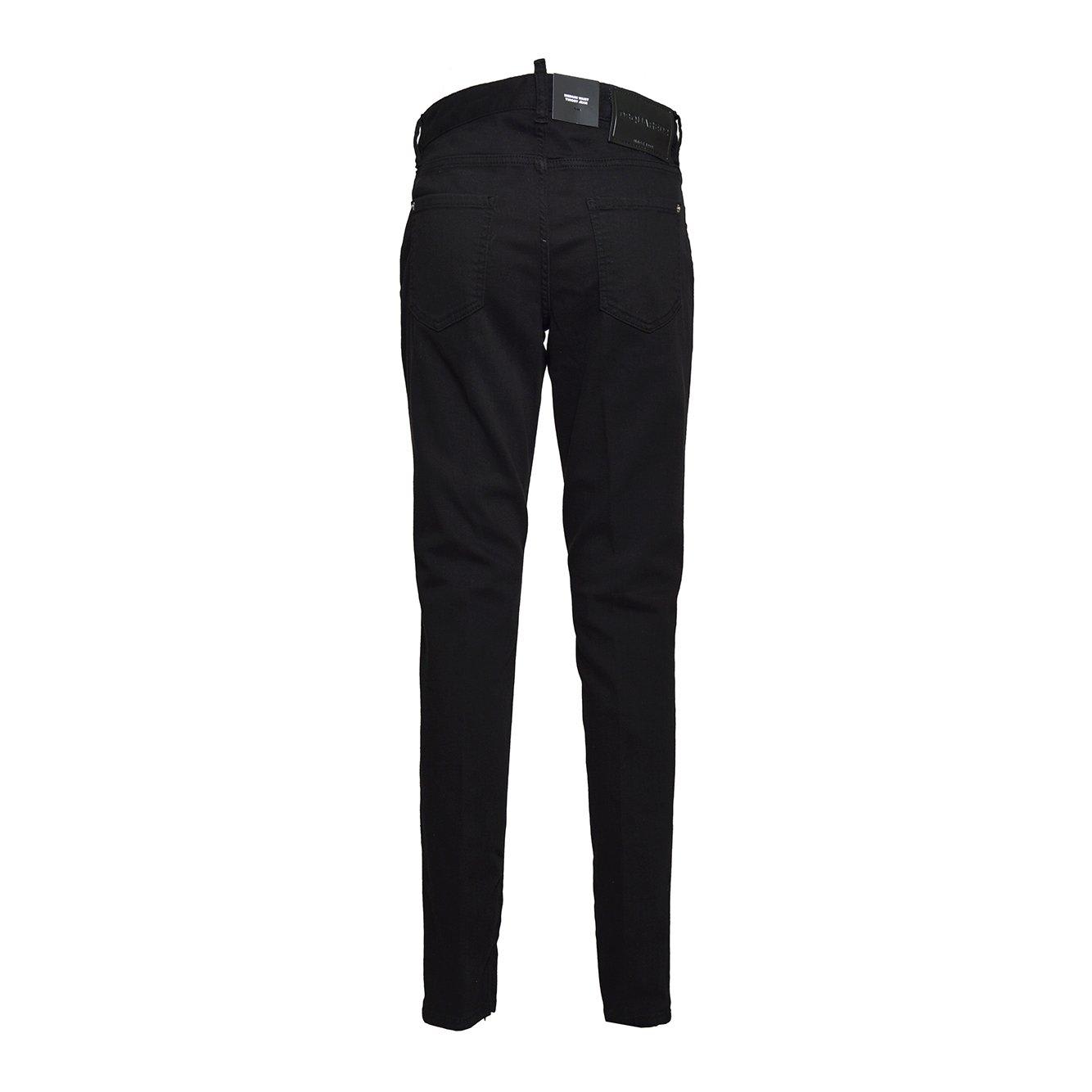 Shop Dsquared2 Low-rise Skinny Jeans In Nero