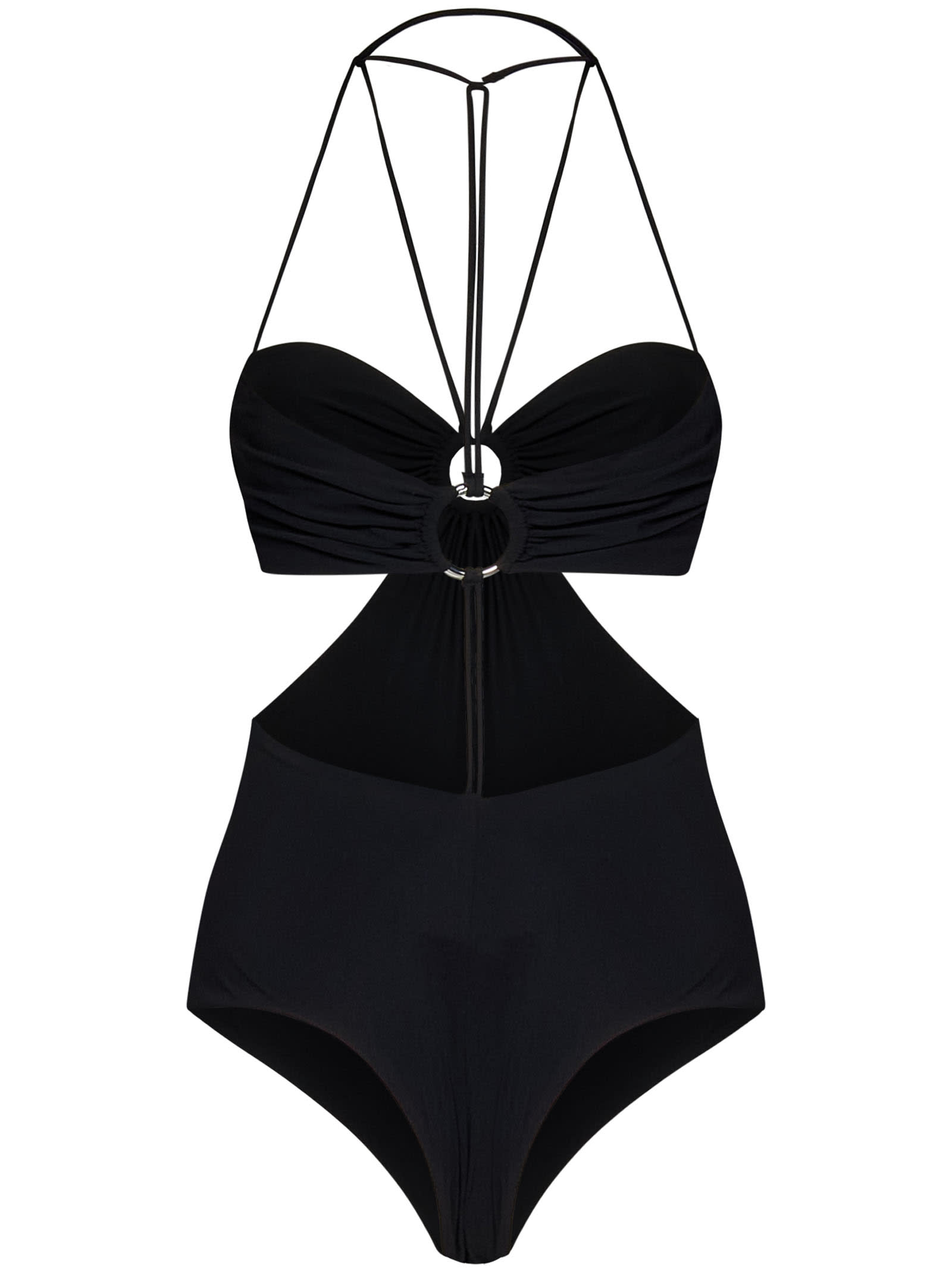 Shop Nensi Dojaka Swimsuit In Black