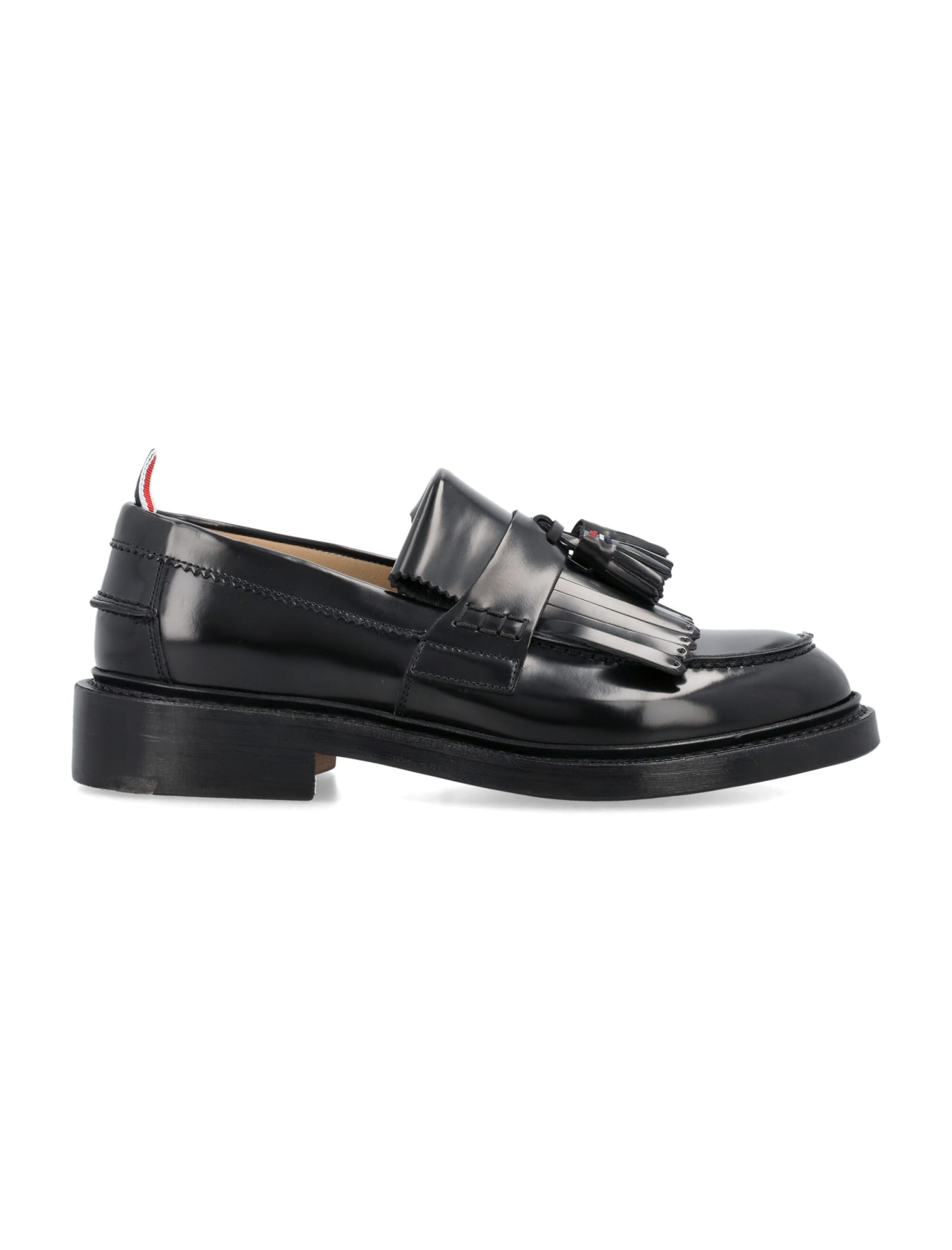 Thom Browne Tassel-detail Loafers In Black