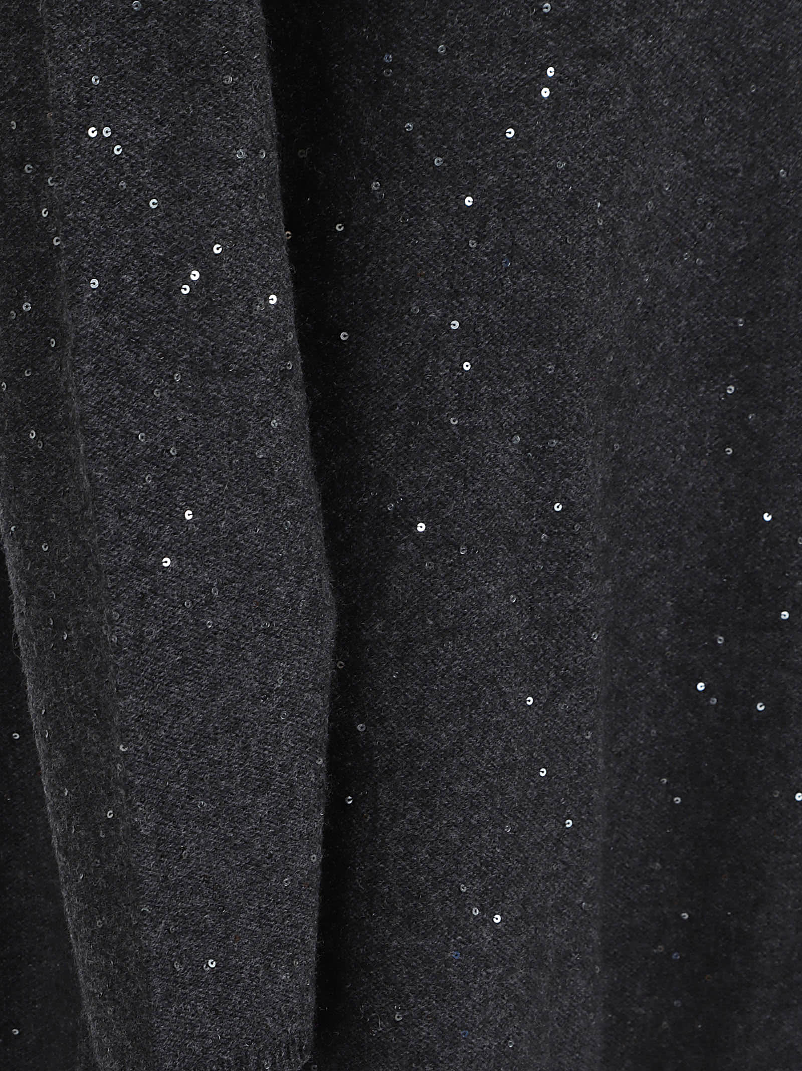 Antonelli High-neck Long-sleeved Dress In Gray