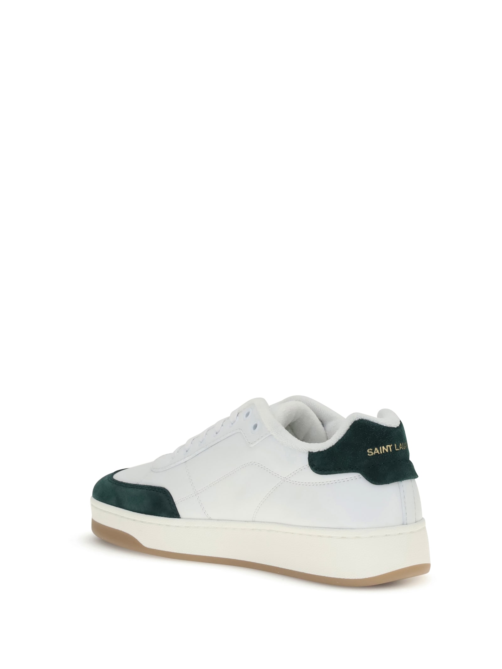 Saint Laurent Sl 61 Low Top Sneakers In White