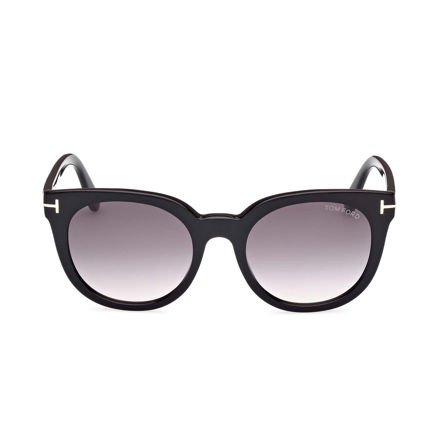 Shop Tom Ford Sunglasses In Nero/grigio Sfumato