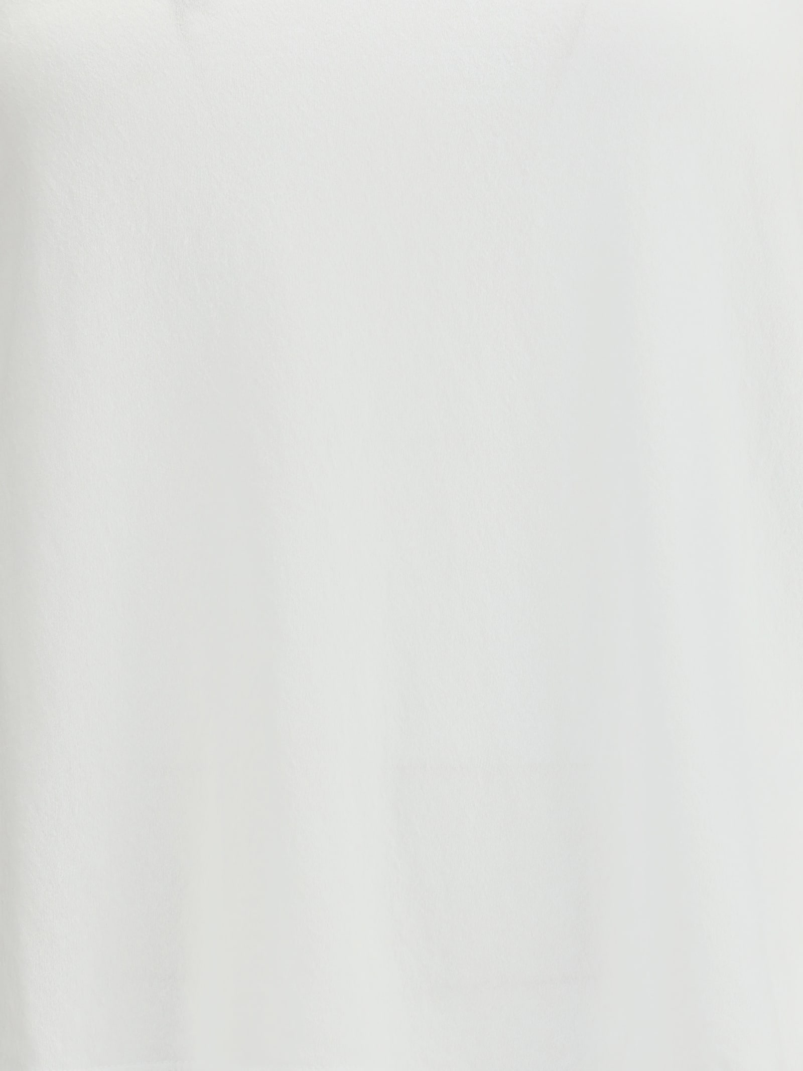 James Perse V-neck Short-sleeved T-shirt In White