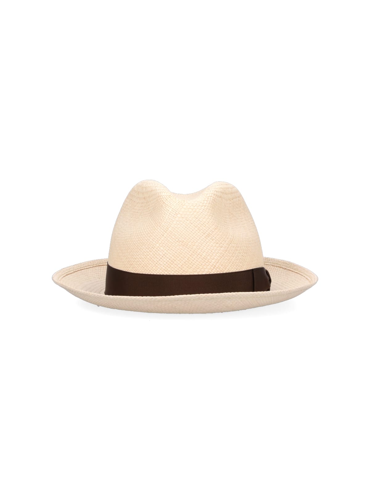 Shop Borsalino Panama Hat In Beige