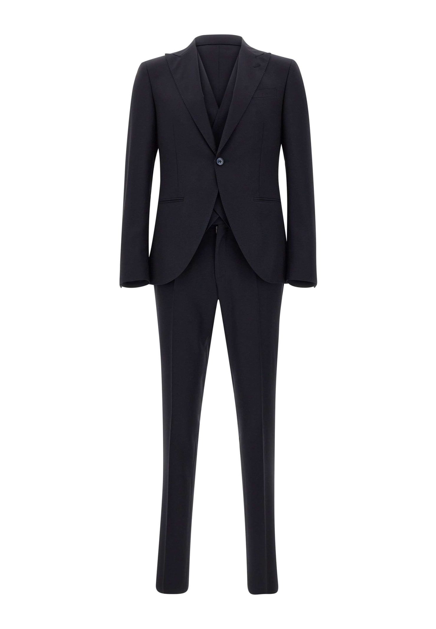 Three-piece Cool Wool Blend Suit