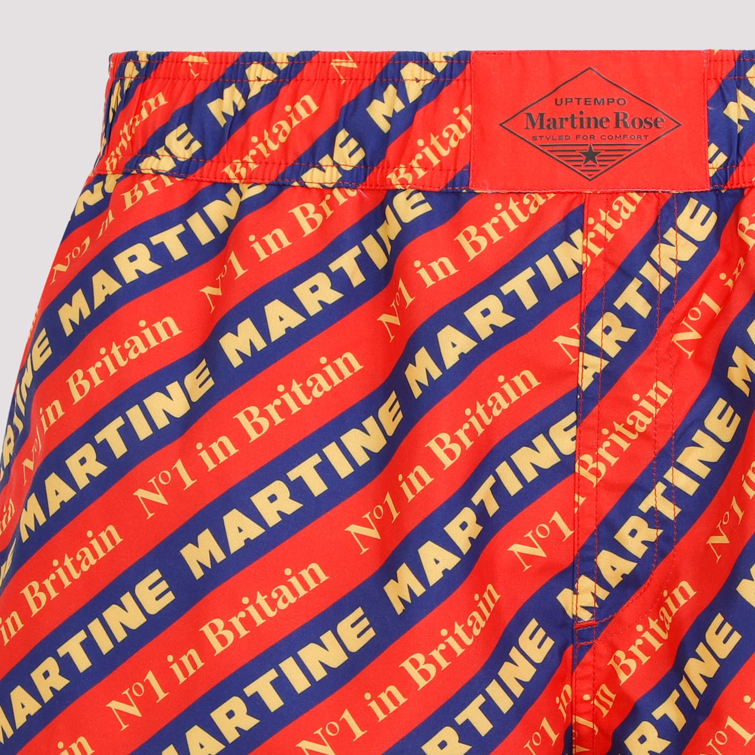 Shop Martine Rose Board Shorts In Bespri Best In Print