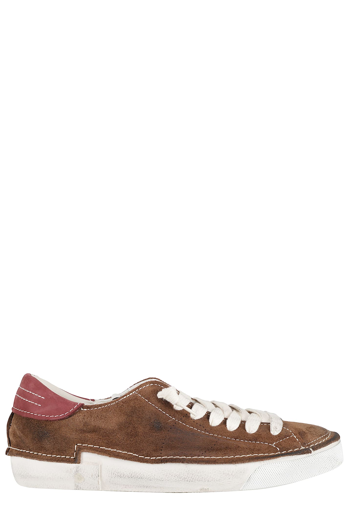 Philippe Model Prsx Suede Sneakers In Brown