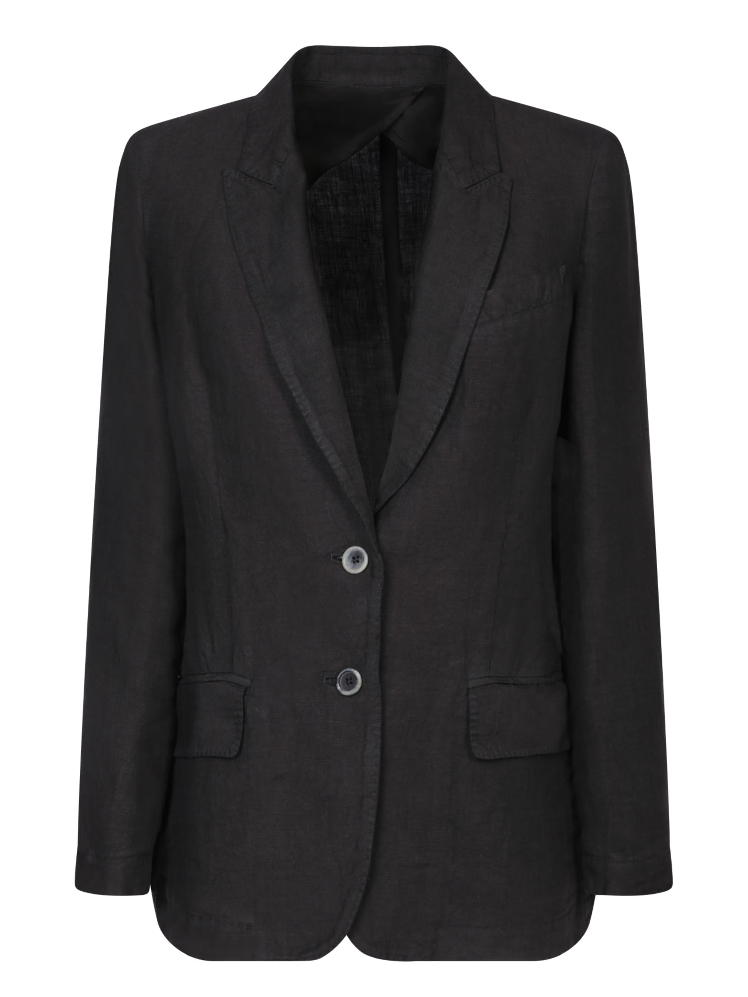 Black Linen Jacket