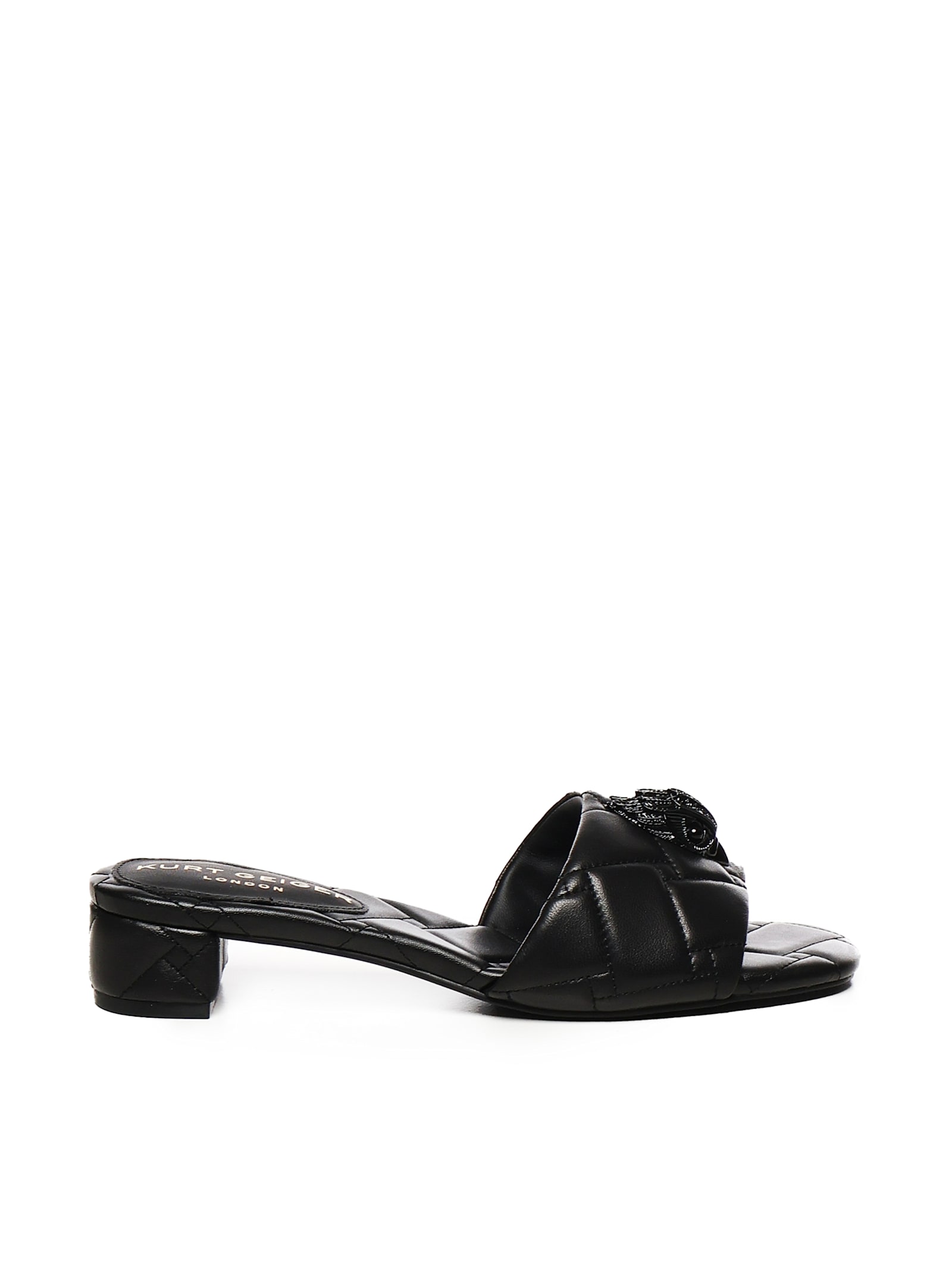 KURT GEIGER SLIPPERS IN QUILTED LEATHER KENSINGTON