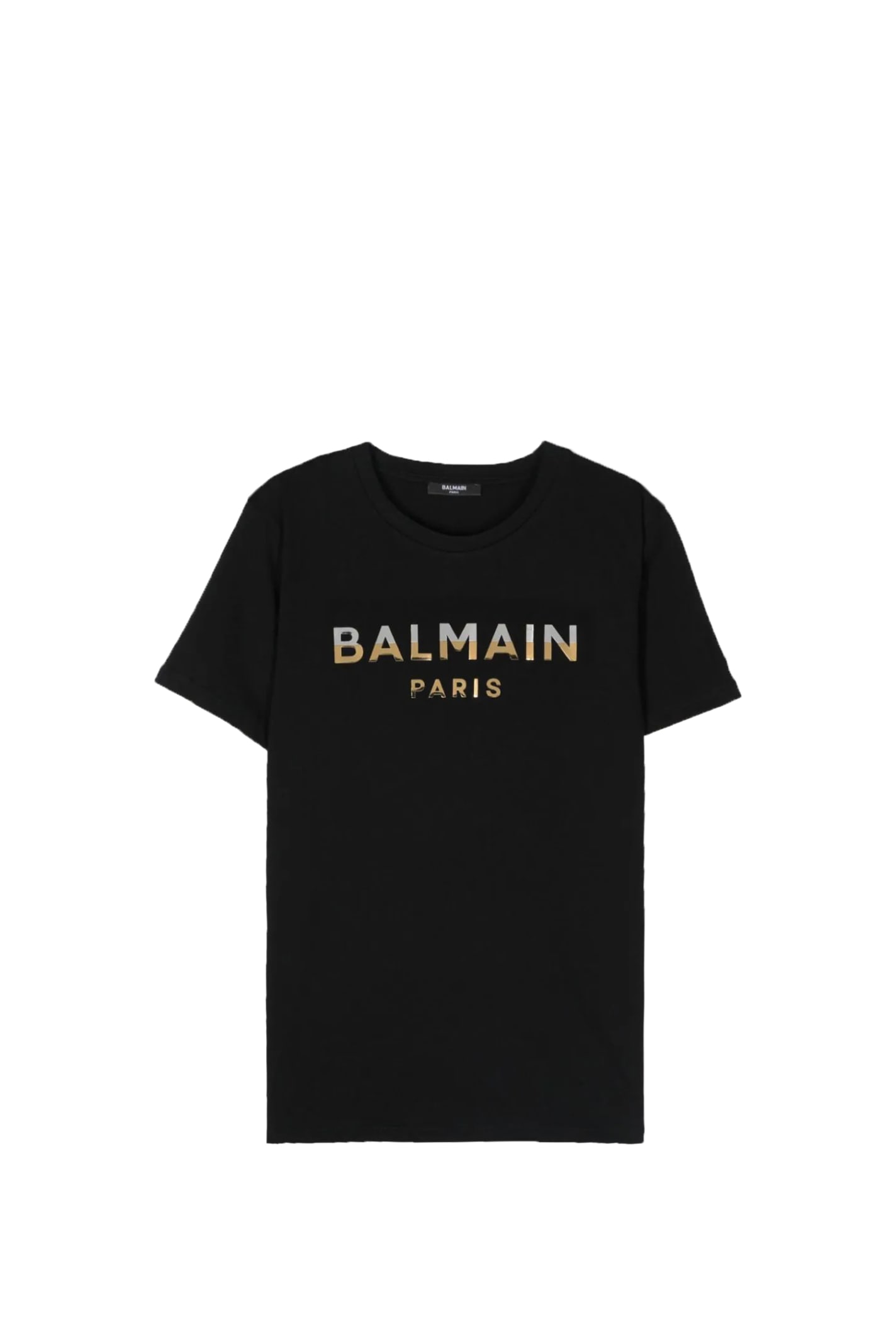 Shop Balmain T-shirt With Logo In Back