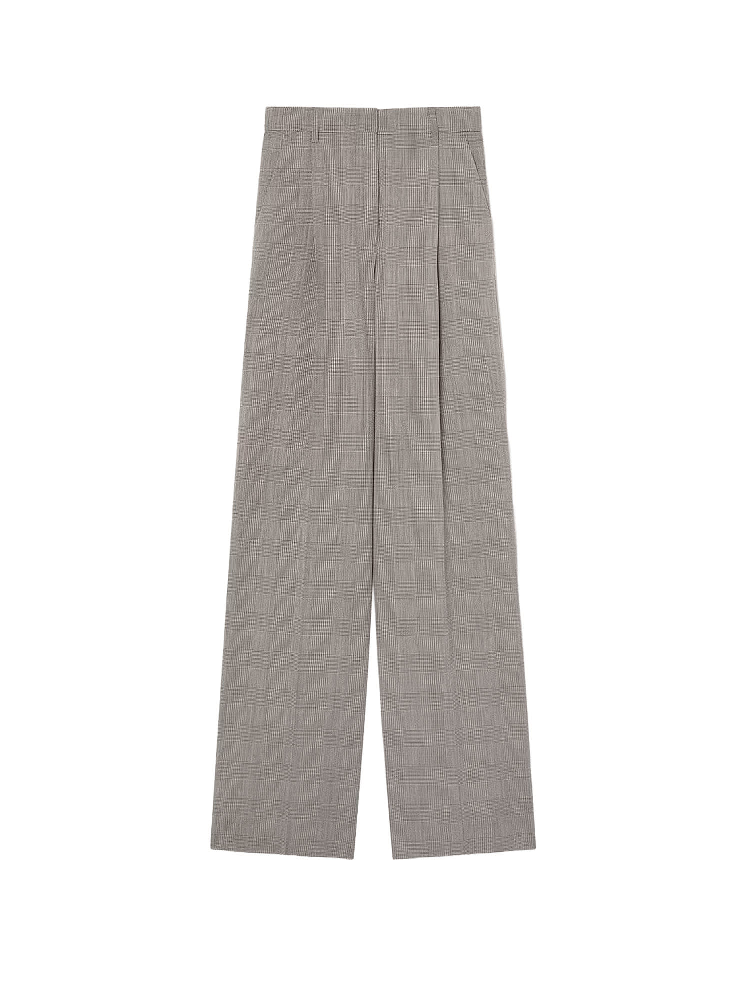 Golden Goose Naomi Virgin Wool Trousers In Gray