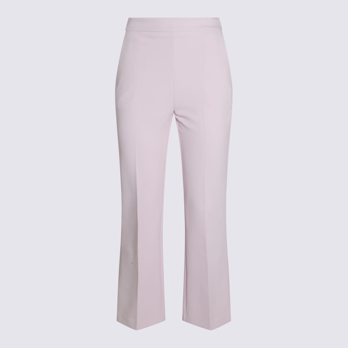 Elisabetta Franchi Tailored Trousers With Back And Side Pockets In Rosa