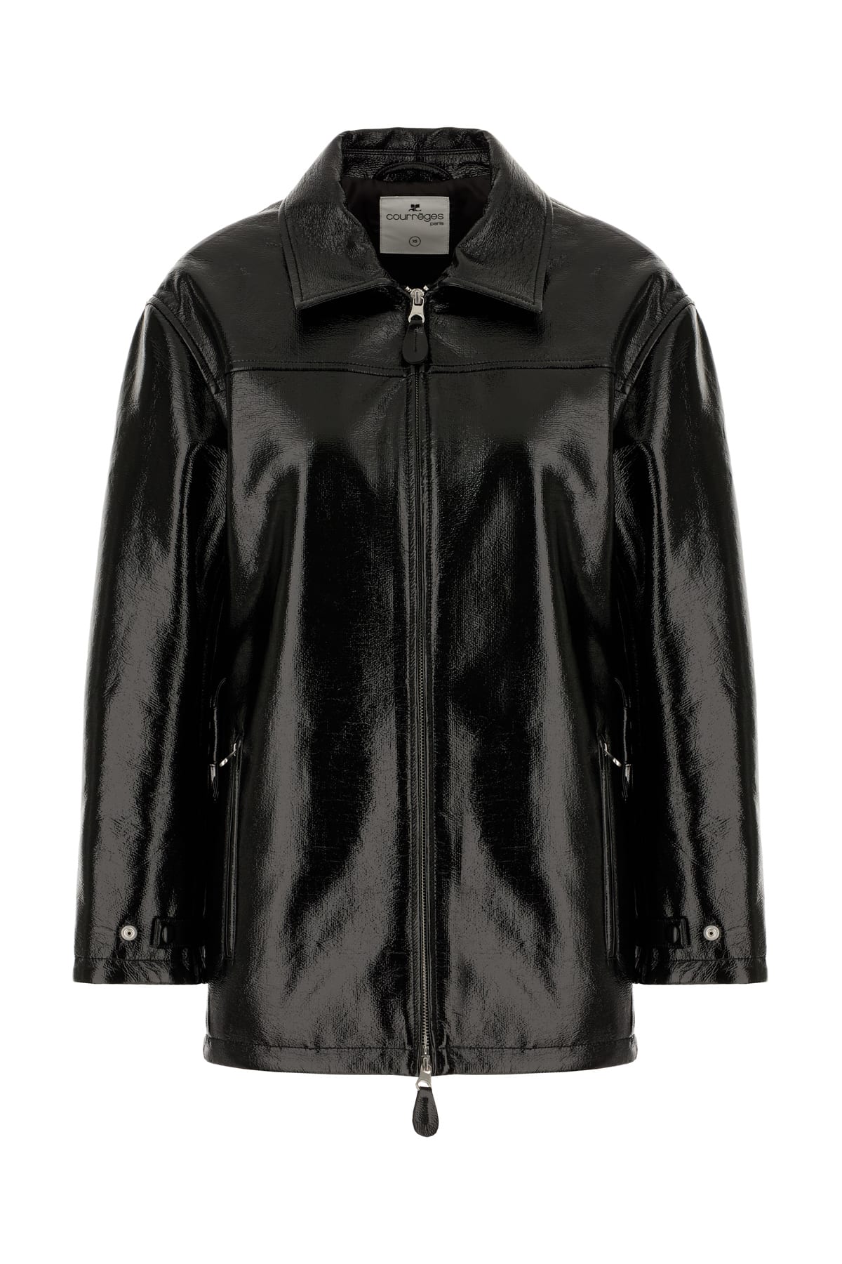 Courrèges Courreges Coats And Down Jackets Women In Black