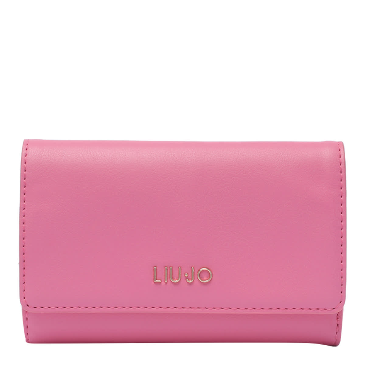 Shop Liu •jo Bifold Wallet In Pink