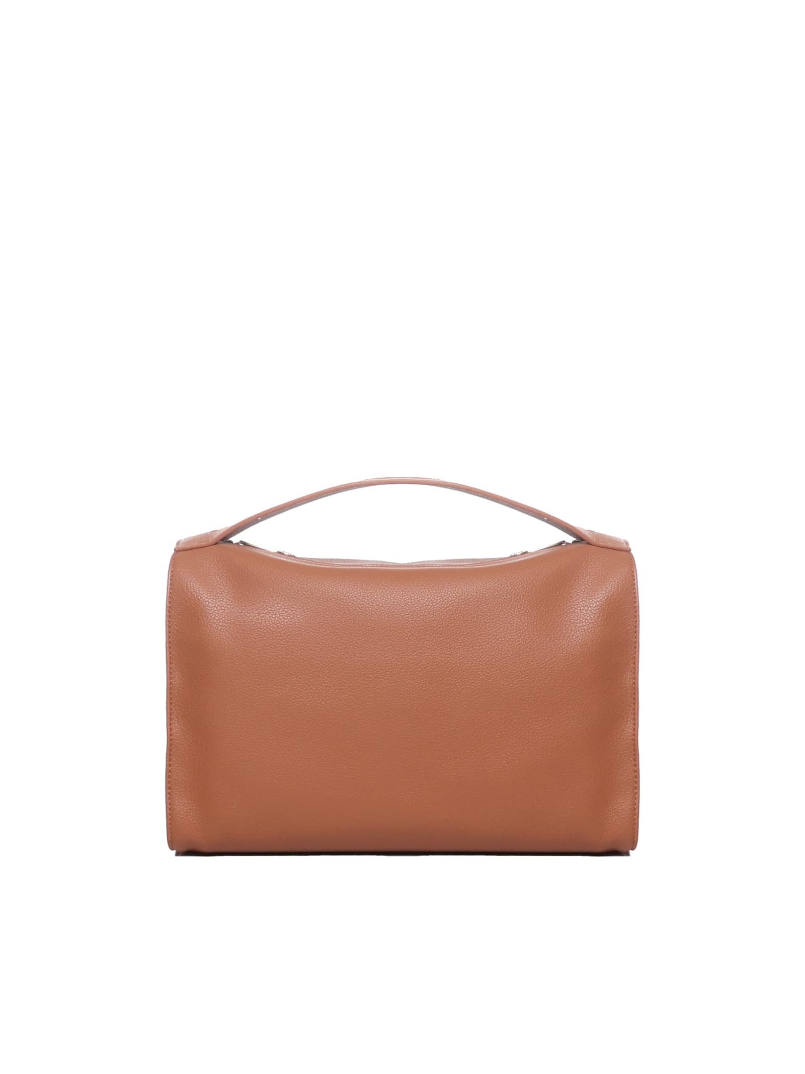 Shop V73 Shoulder Bag Anne In Ecoleather In Leather