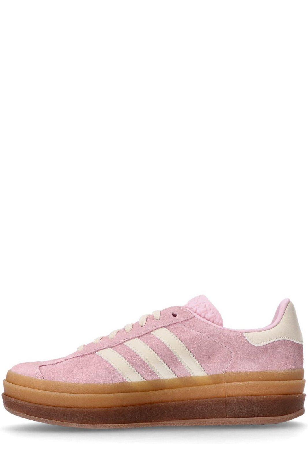 Adidas Originals Womens Adidas Gazelle Bold Suede Low-top Trainers
