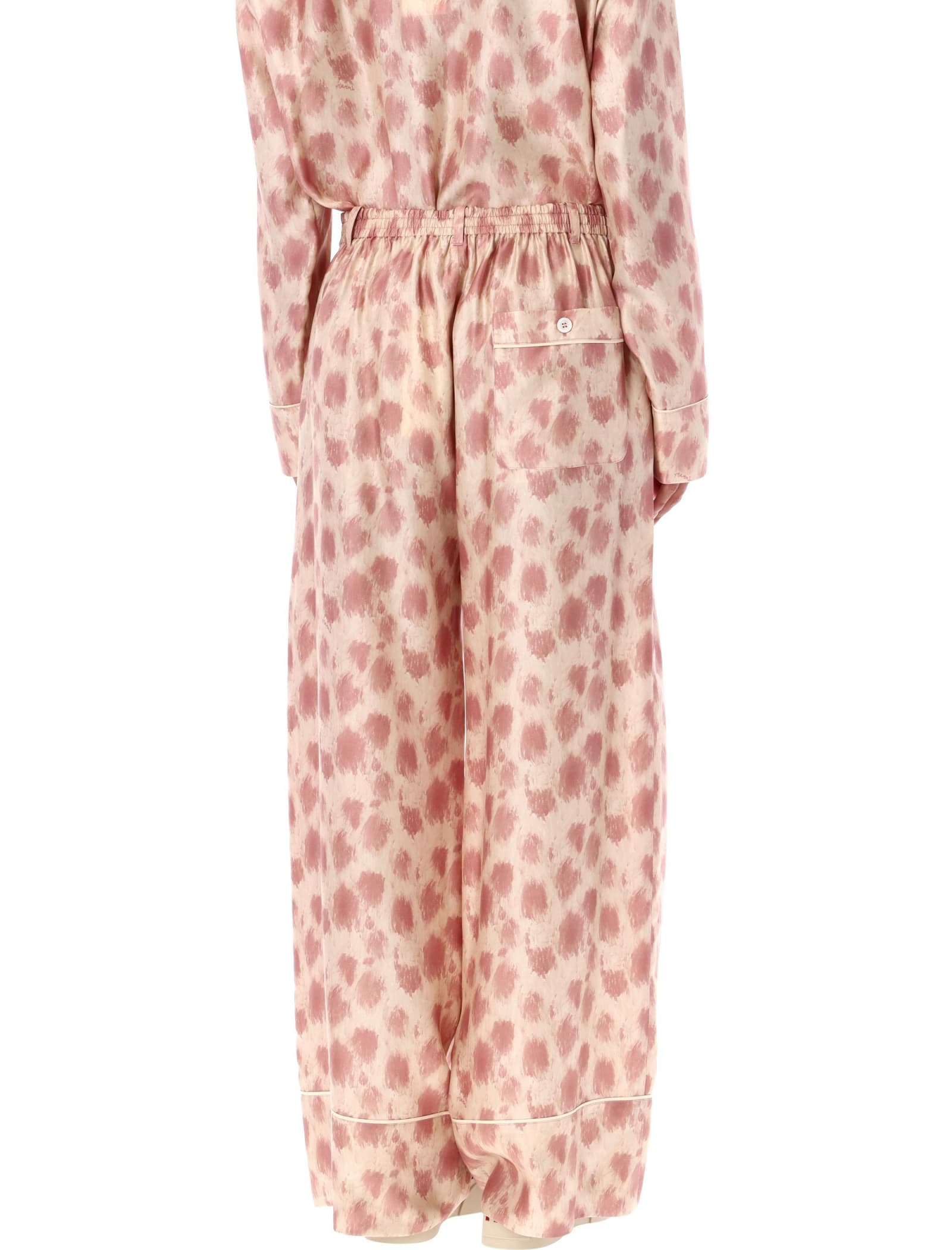 Shop Marni Pajama Pants In Clc29