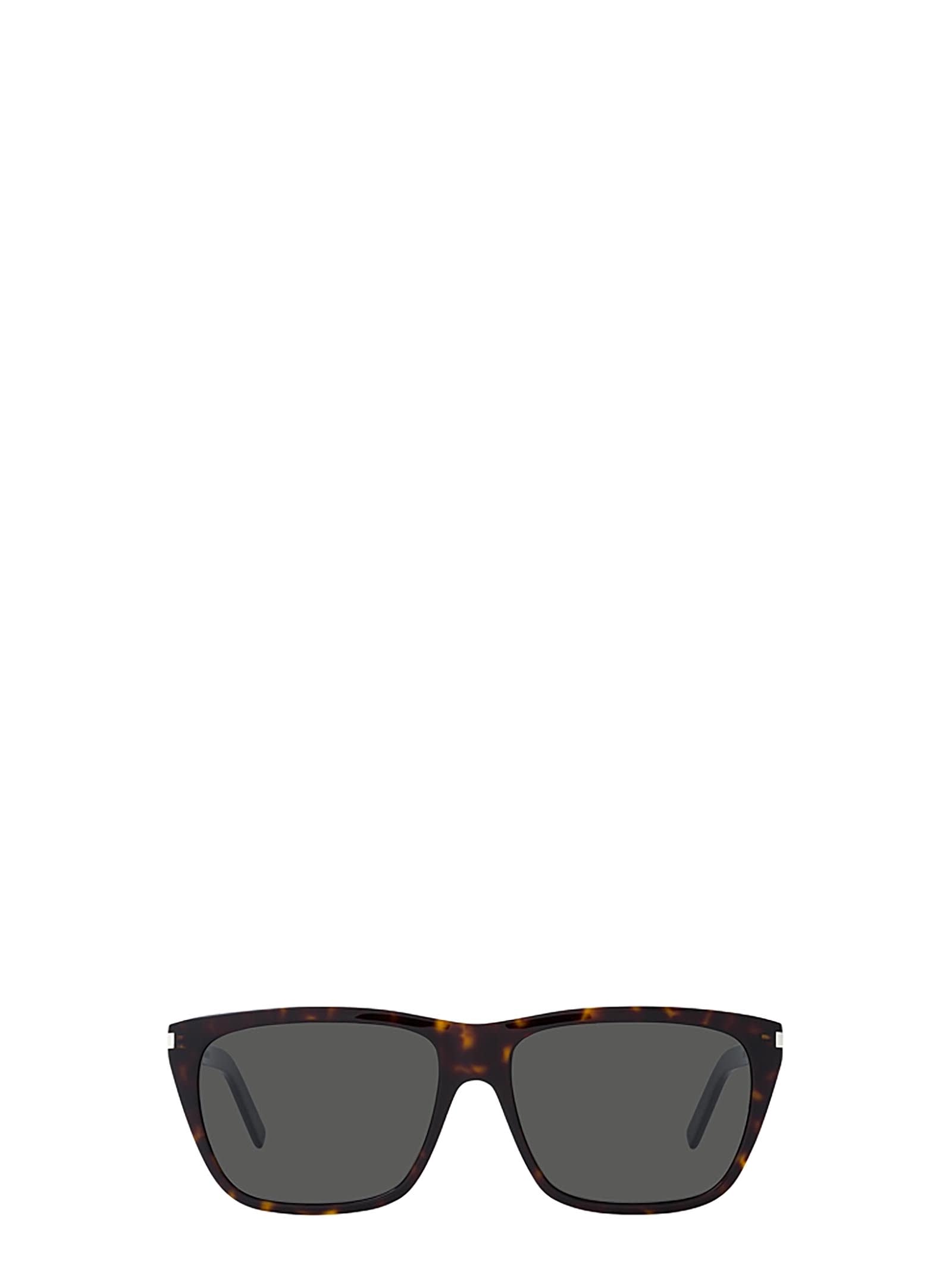 Saint Laurent Saint Laurent Sl 431 Slim Dark Havana Sunglasses