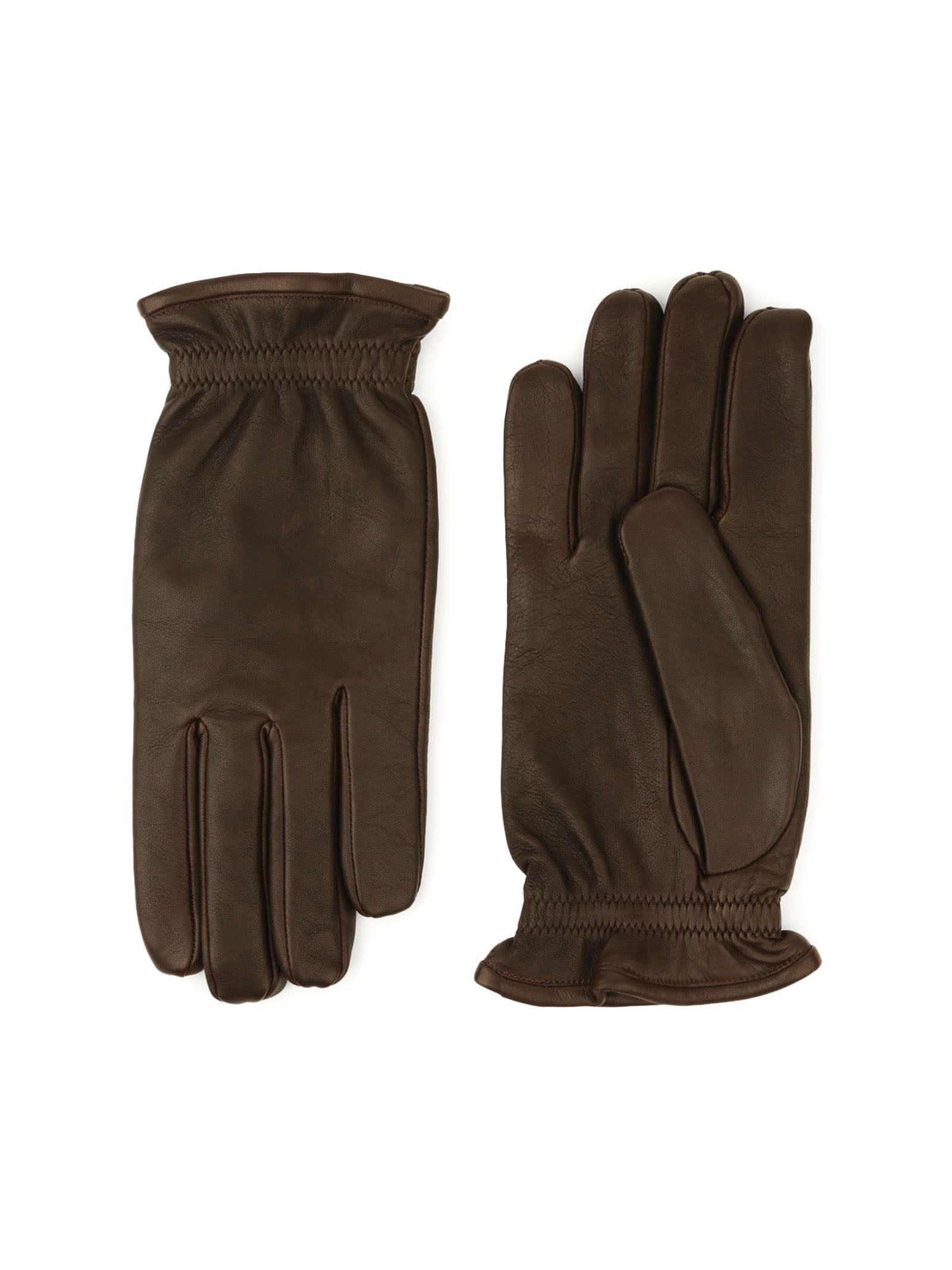 ORCIANI NAPPA WASHED LEATHER GLOVES